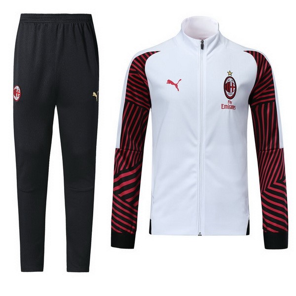 Survetement Football AC Milan 2018-19 Blanc